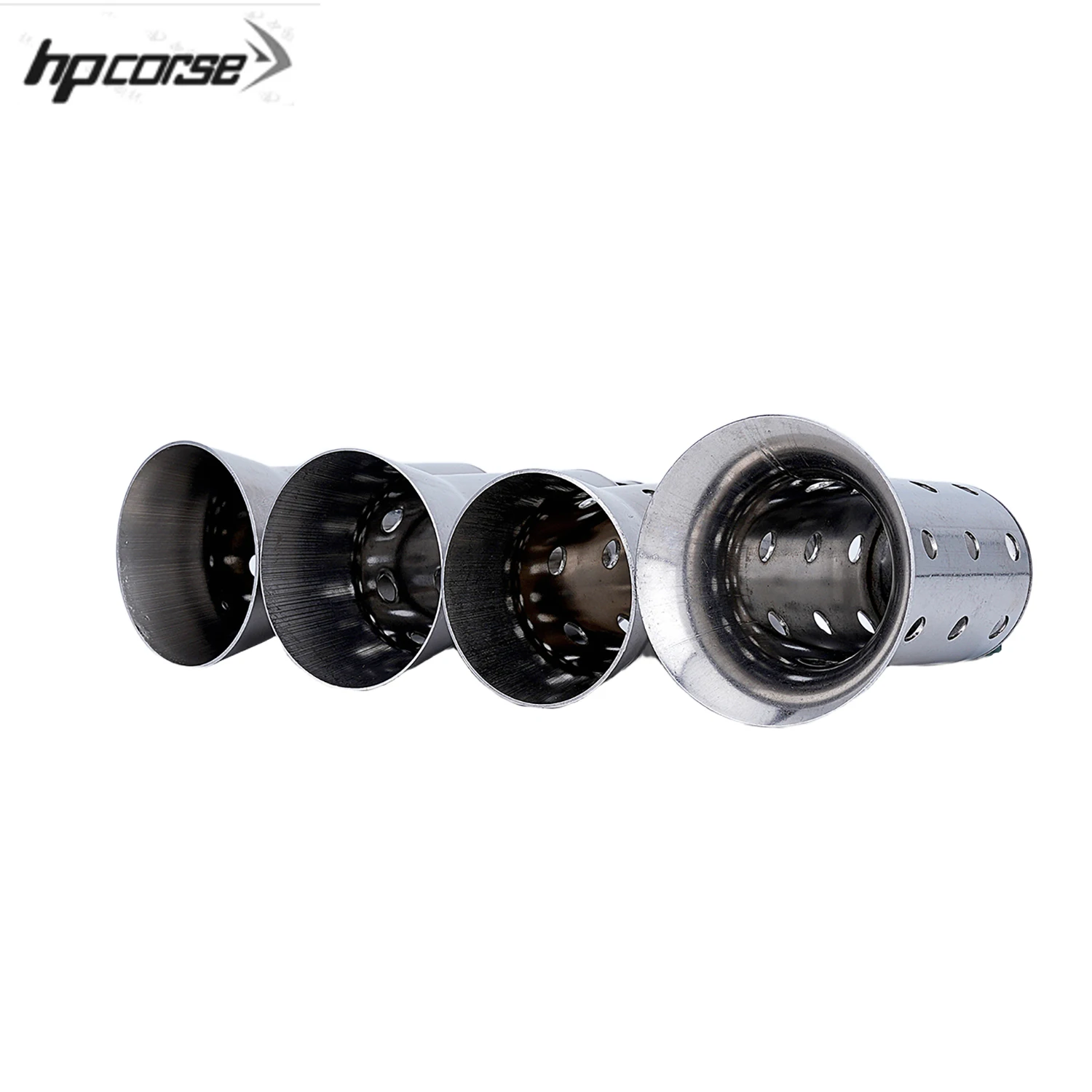 48 50.8 60mm Motorbike Universal Front Catalyst DB Killer Removable for Motorcycle Exhaust Muffler