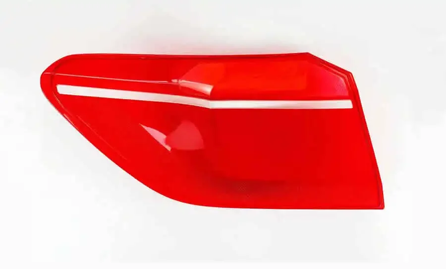 For BMW X6 F16 2015 2016 2017 2018 Rear Outer Tail Lamp Cover Brake Lights Shell Plexiglass Replace Original Lampshade