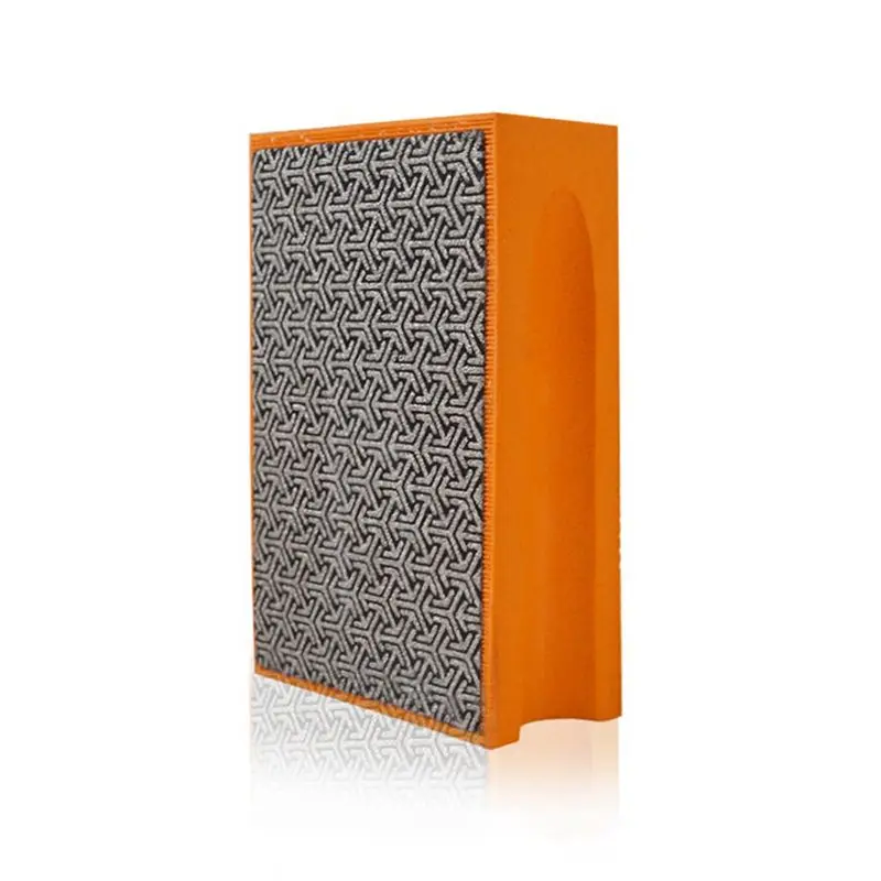 แผ่นขัดมือ A93E-4 ชิ้น แบบดังที่แสดง สำหรับหินอ่อน แผ่นขัดทราย