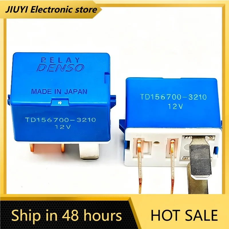 New 1pcs/lot TD156700-3210 Automotive Relay 12VDC 4Pin Normally Open Blue Shell Car Control Relay