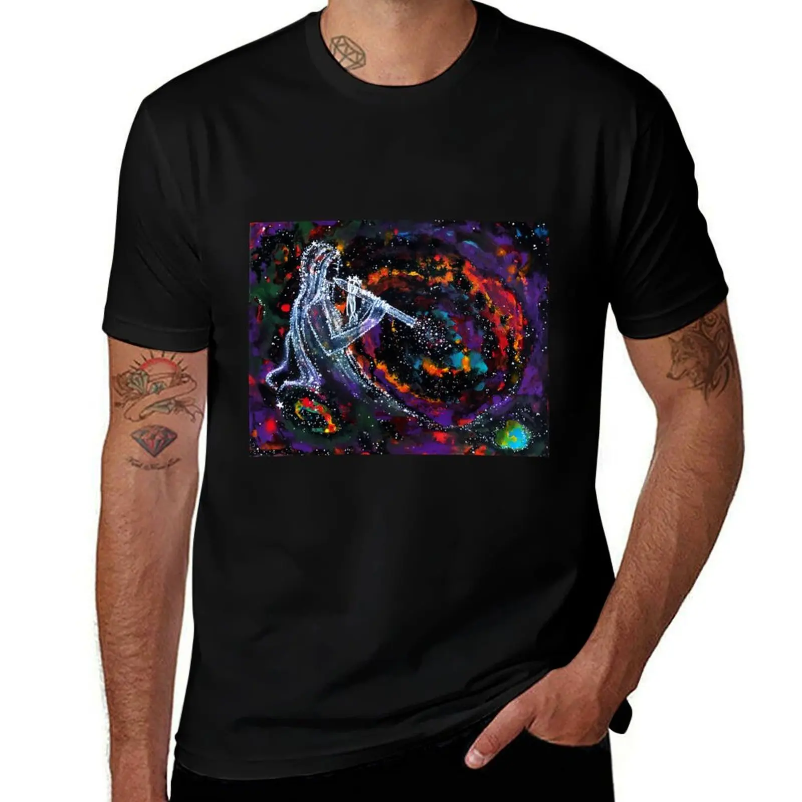 Creation Song by Linda Storm T-Shirt Sporty Casual Quick Dry T-Shirt