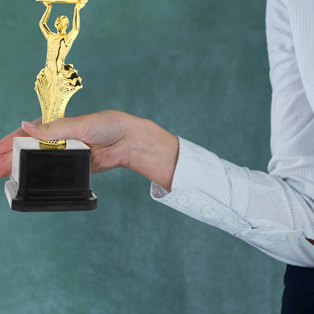 

Compact Plastic Compact Prize Award Sports Trophies Prize School Plastic Trophy Party Home Decor Trophy