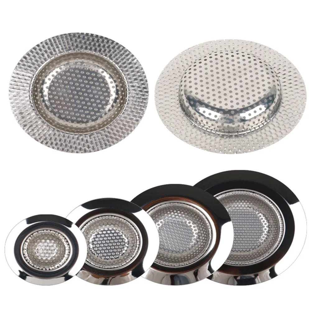 Stainless steel Kitchen Water Sink Filter Sink Mesh Strainer Kitchen Tool Bathroom Floor Drain Cover Shower Hair Catche Stopper