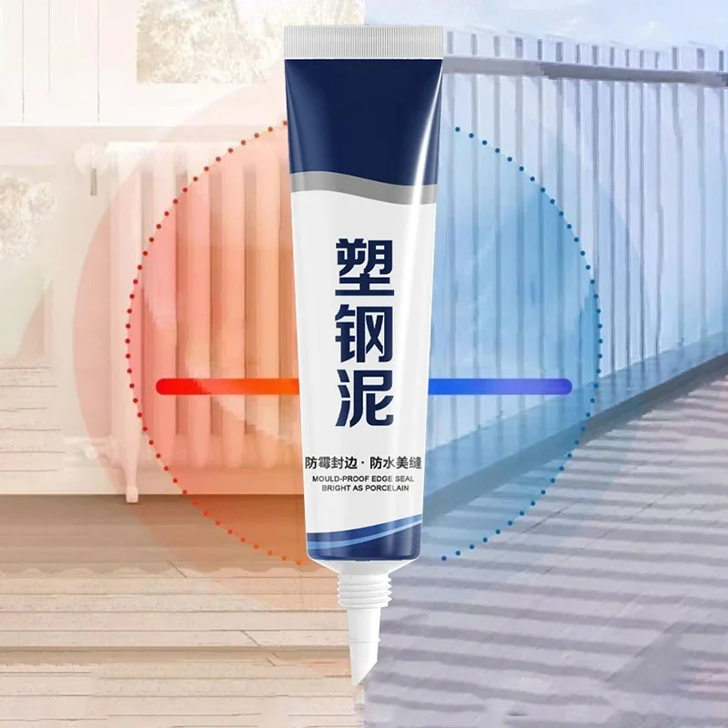 60/150 مللي البلاستيك الصلب الطين مقاوم للماء الغراء المطبخ الحمام مكافحة العفن الغراء راتنجات الايبوكسي تسرب توصيل وسد تسرب المنزل