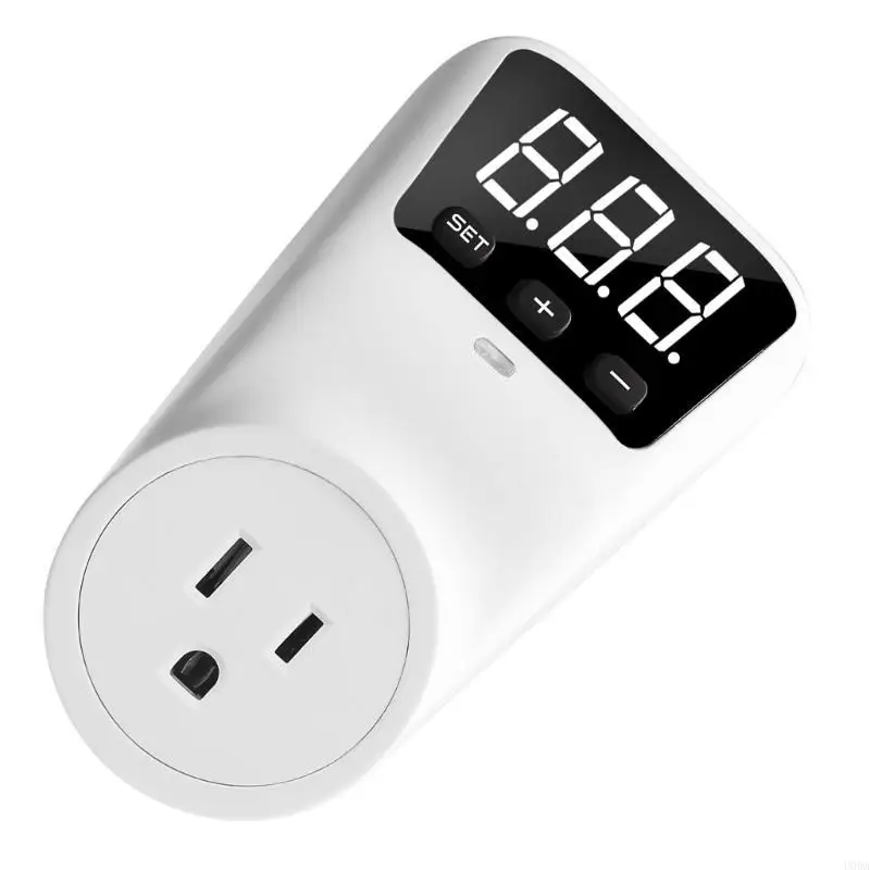  Voltages Protections Socket with Clear Display Guard Power Outlet Easy to Use