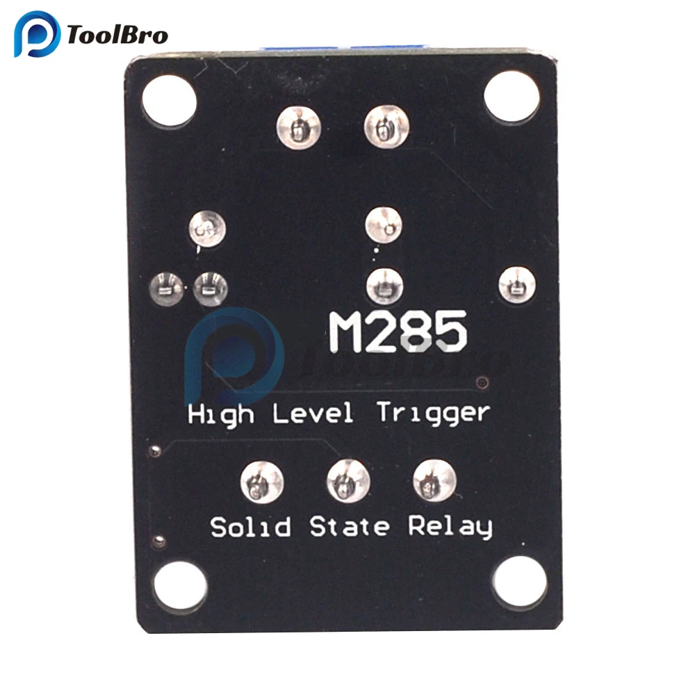 Solid State Relay Module 5V 12V 24V 3-24V SSR Relay Module 1 Channel High Low Trigger Relay Board