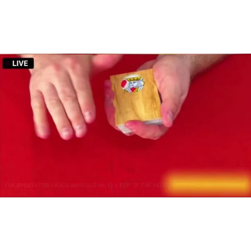 Ambihole 2.0 (Gimmick) By Mickael Chatelain Close Up Magic Tricks Poker Card Magic Props Illusions Professional Magician Funny view 4