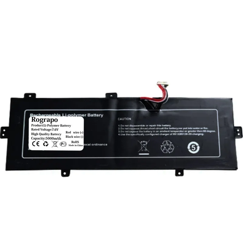 Dell-WYC-3690276P bateria do portátil, 8 fios, 7.6V, 5000mAh, 10 Horas, Novo