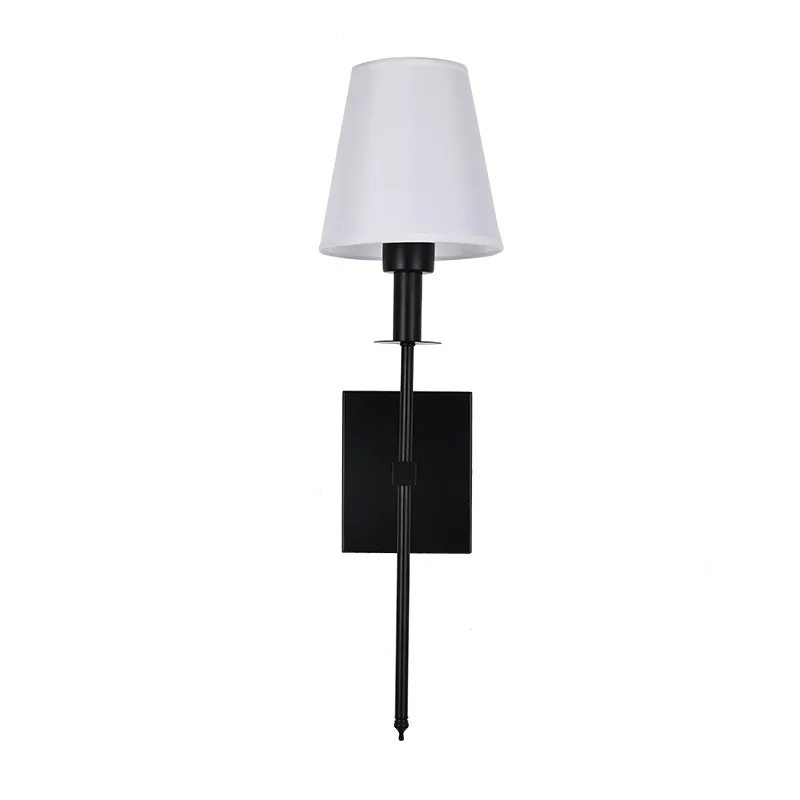 5W nowe lampy ścienne LED do dekoracji wnętrz w tle sypialnia alejek nocny salon czarna miedź żelazo światło wewnętrzny kinkiet ścienny