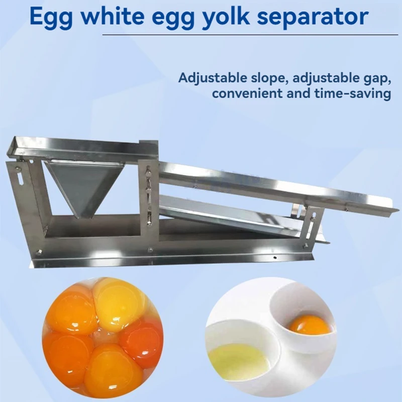 

Commercial Small Manual Egg White And Yolk Separator Liquid Separation Machine For Duck Hen Eggs Easy Operation