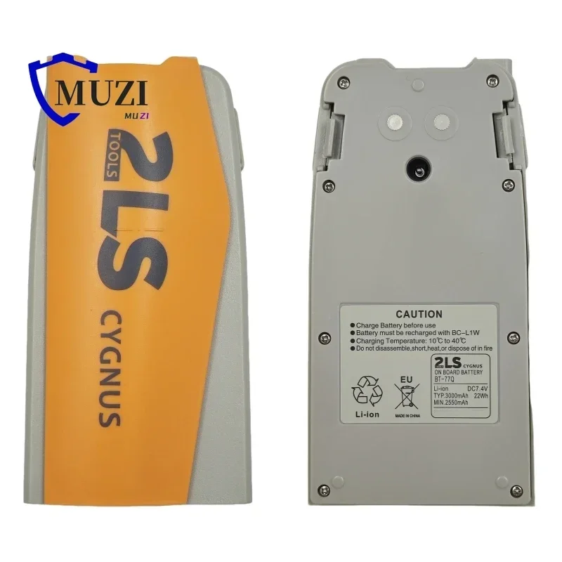 3000mAh BT-77Q Battery Compatible for CYGNUS KS-102 Total Station Surveying Instruments 7.4V Li-ion 2LS Cygnus on Board 22Wh