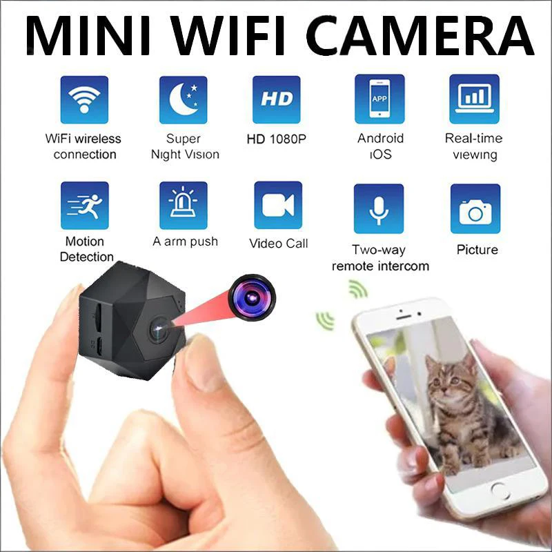 

1080P High-definition Camera Monitor Monitor The Home Smart Remote Wireless Camera With Night Vision Capability 2026 NEW