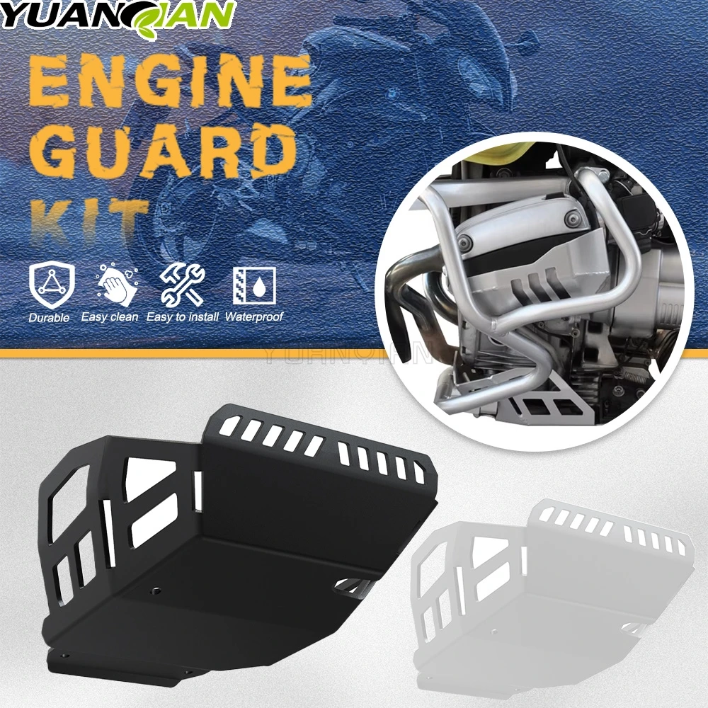 

Motorcycle Accessories 2005 For BMW R1100GS R1100R R850R 1994-2006 Skid Plate Engine Protector Guard Chassis Protection Cover