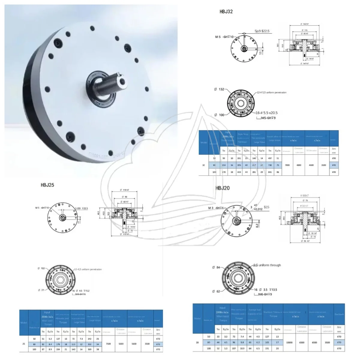 High Rigidity Joint Reducer Replacement Unit, Precision Speed Reducer for Industrial Robotic Arm & Palletizing Robot Joint