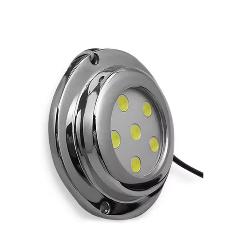 6W Underwater Boat Marine Stainless Steel Waterproof  LED Lights One-year Warranty, CE Certificate