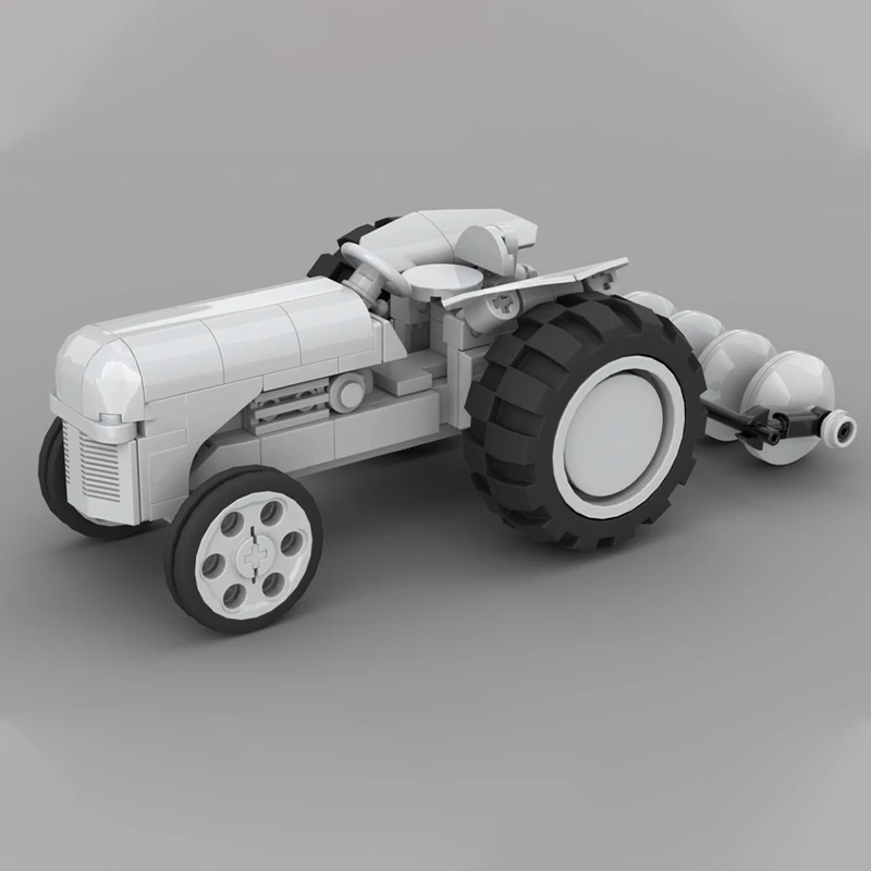 

156PCS MOC Fergusonss TE20 Tractor Modular DIY Building Blocks Educational Assembly Toys for Kids Birthday Gift