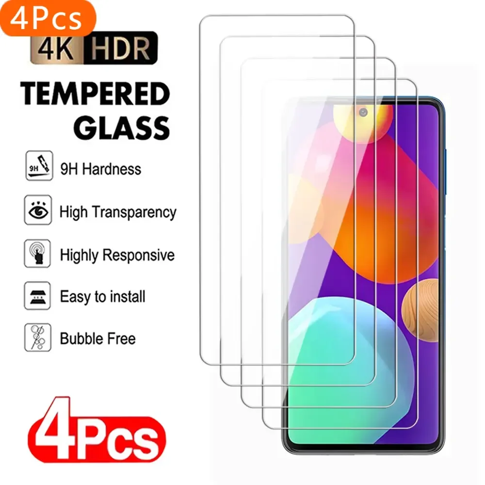 4Pcs Tempered Glass… - image
