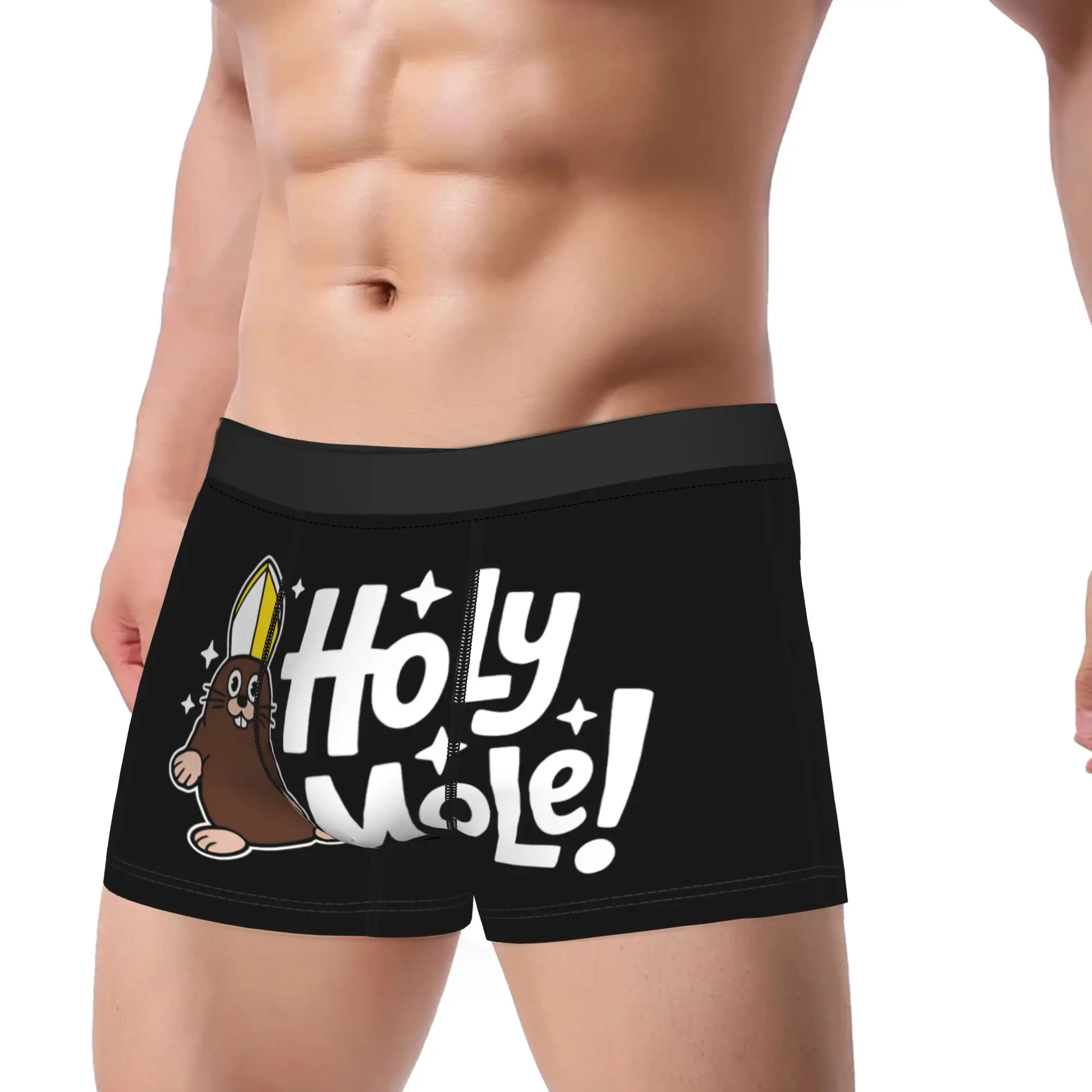 The Little Mole  Boxers Gag Gift For Men Funny Underwear  Boxer Briefs
