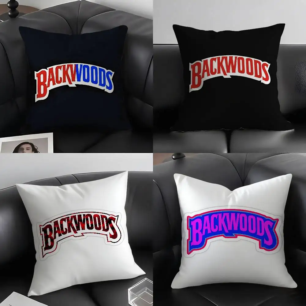 

Bulma B-Backwoods Pillow Case Home Dorm Chair Back Short Plush Double-sided Printing Office Nap Time Cushion Cover