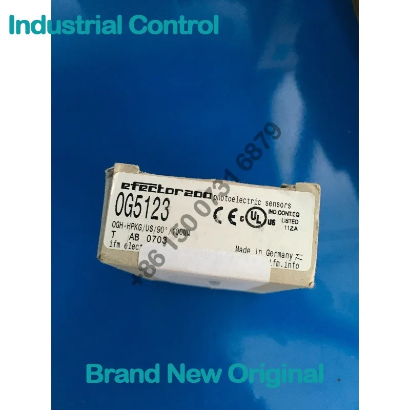 IFM, OG5123, photoelectric switch, M18 threaded housing, diffuse reflection type