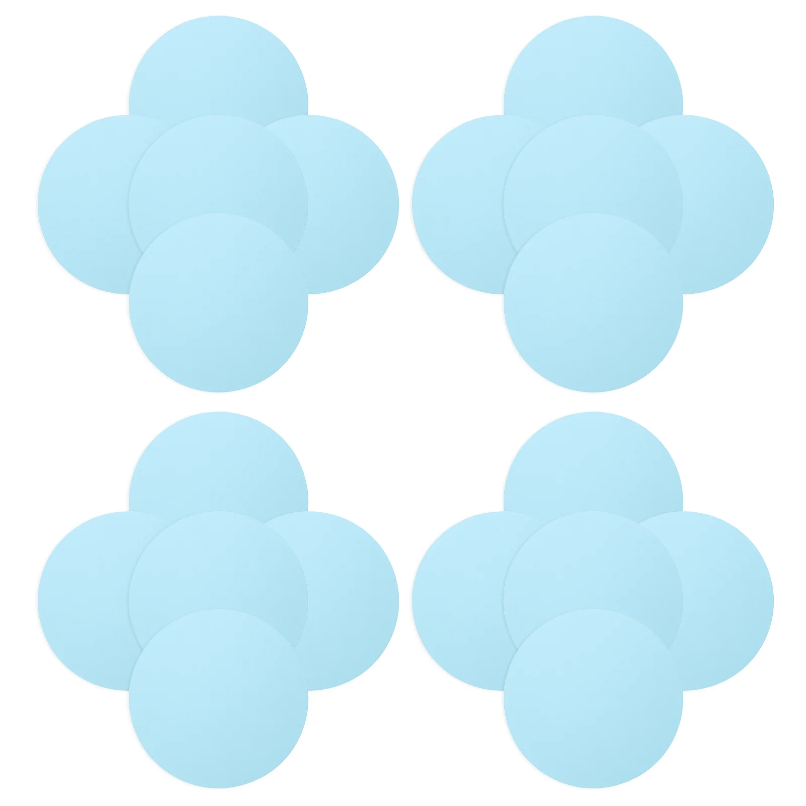 

20 Pcs Round Cardboard Paper Manual Diy Painting Decorations Writing Cardboards Drawing