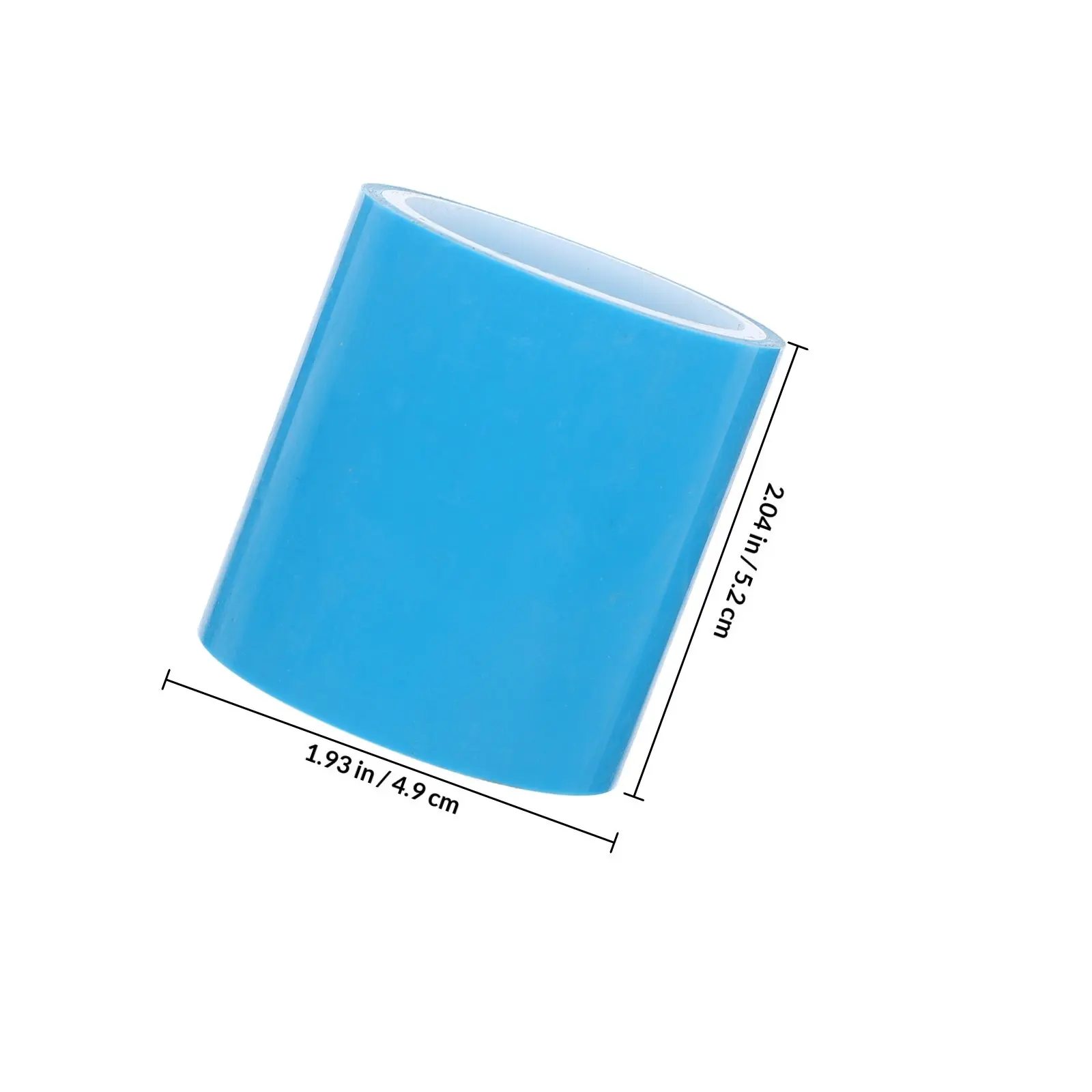 1 Roll Resin Preparation Tape with Transparent Epoxy Base Hollow Metal Frame and Leakproof Paper Ideal for Resin DIY Craft Kits - view 3
