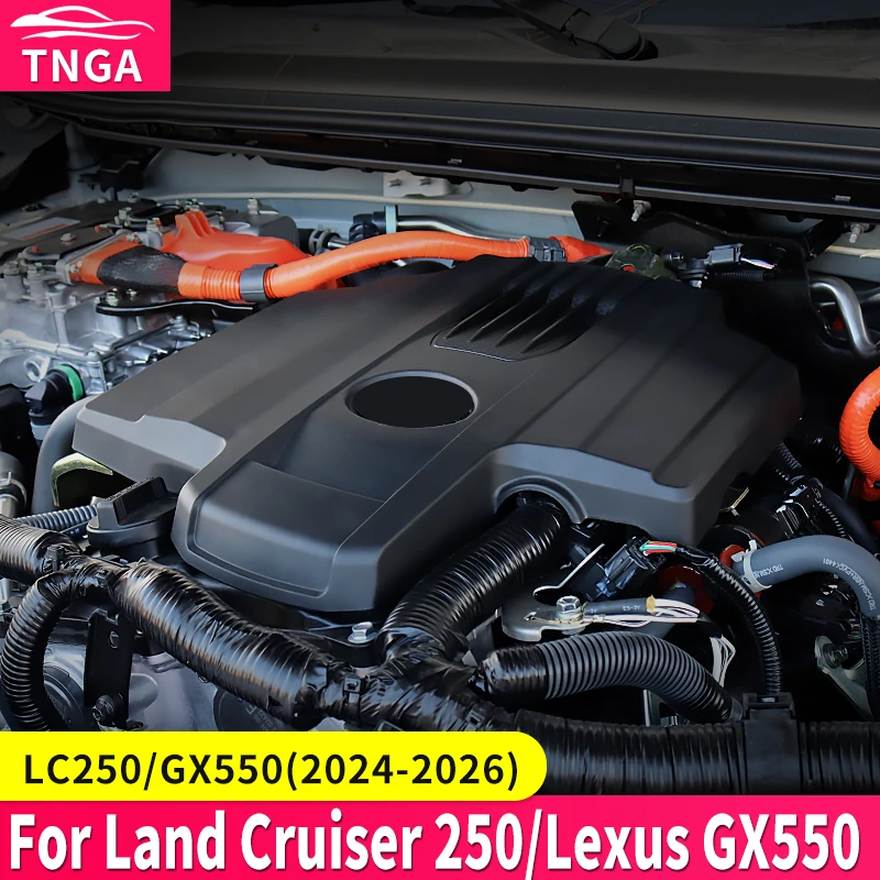 

For Toyota 2024 2025 Land Cruiser 250 2024 2025 Prado LC250 Lexus 550 GX550 Engine Dustproof Hood Upgraded Accessories Tuning
