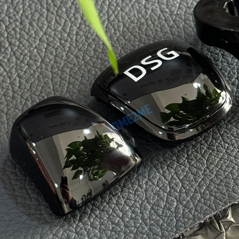 Picture 6: For Skoda Octavia Superb Yeti Piano baking Paint DSG Shift Handball Car gear lever With DSG LOGO