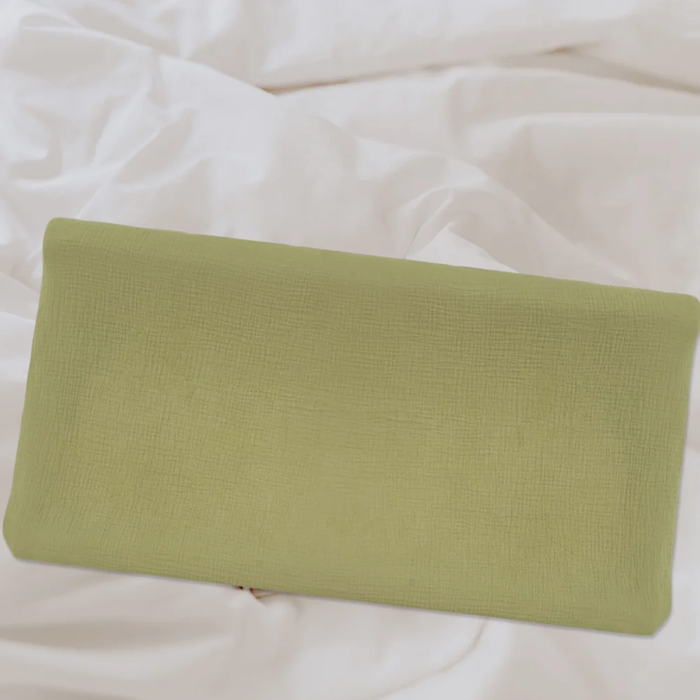 2 قطعة غطاء وسادة تغيير الموسلين لينة تنفس المجهزة الحضانة حفاضات تغيير غطاء الطاولة قابل للغسل بنين بنات #3