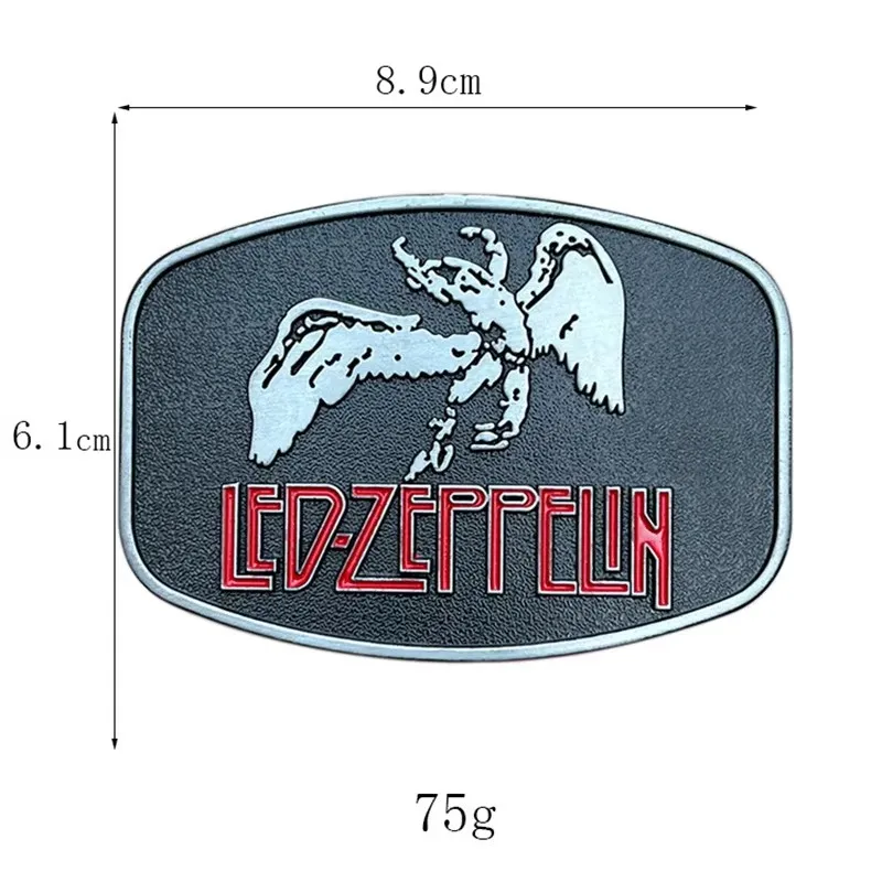 Music band Casual belt buckle Western style view 4