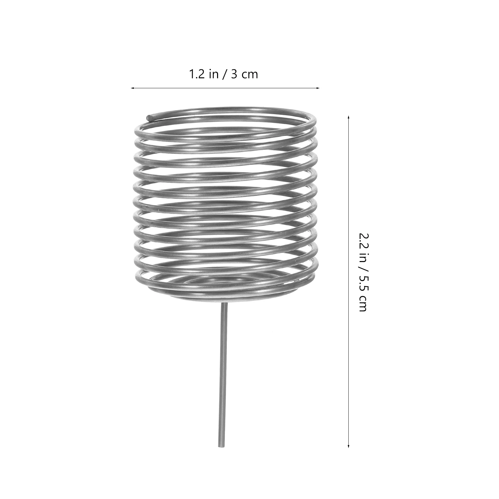 

10pcs Stainless Steel Fertilizer Box Reusable Garden Tool Pot Plants Balcony Hanging Baskets Outdoor Use Granular Fertilizer