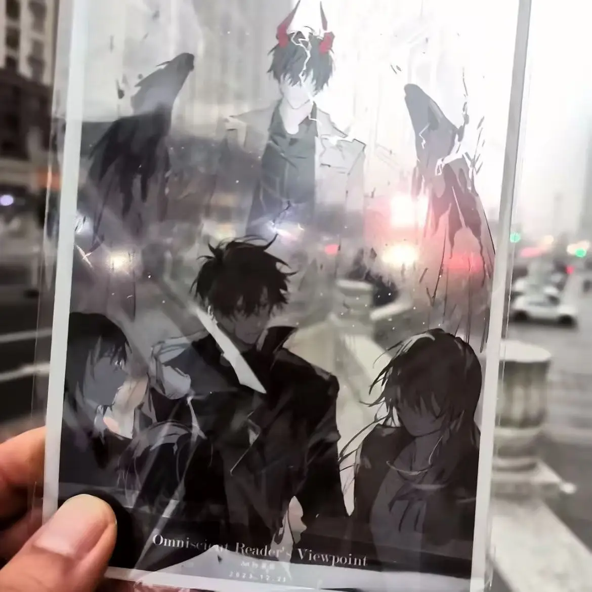 

Omniscient Reader's Viewpoint Anime Peripherals Kim Dokja Transparent Card Re-creation Yoo Joonghyuk Card Goods Toys Gifts Boys