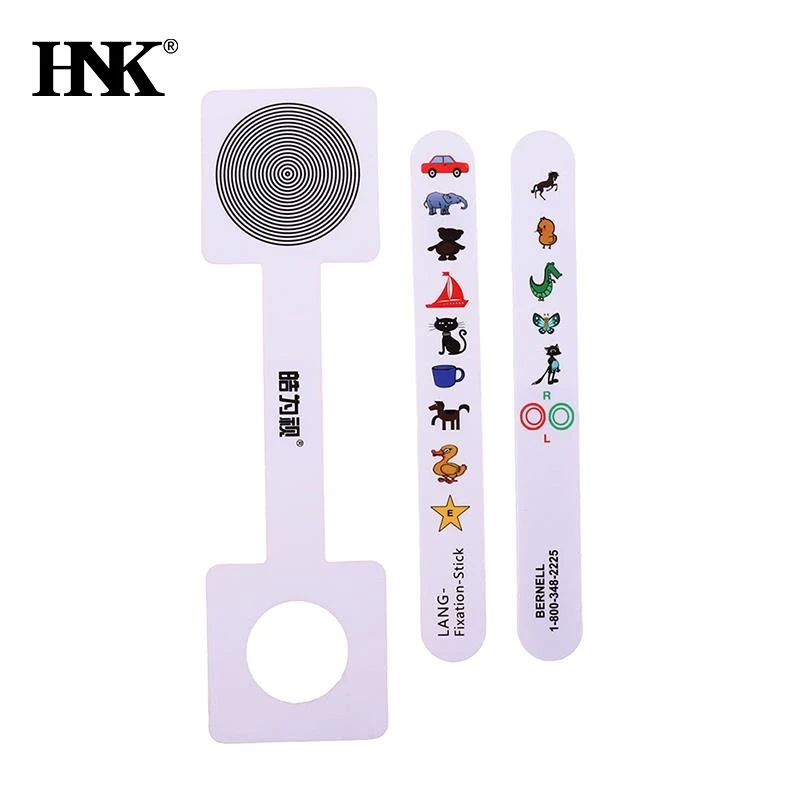 Children Fixation Stick With Red Green Anti Suppression Check Vision Tester