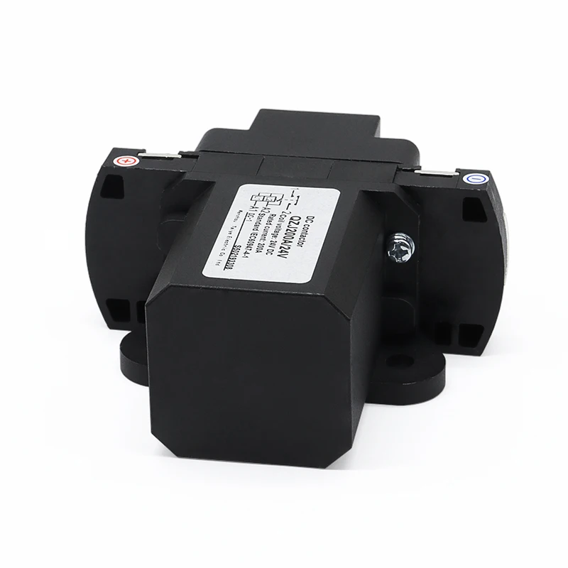 QZJ200A DC Contactor 200A Normally Open - 12V/24V Coil Relay for Cleaning Vehicles & Power Supply
