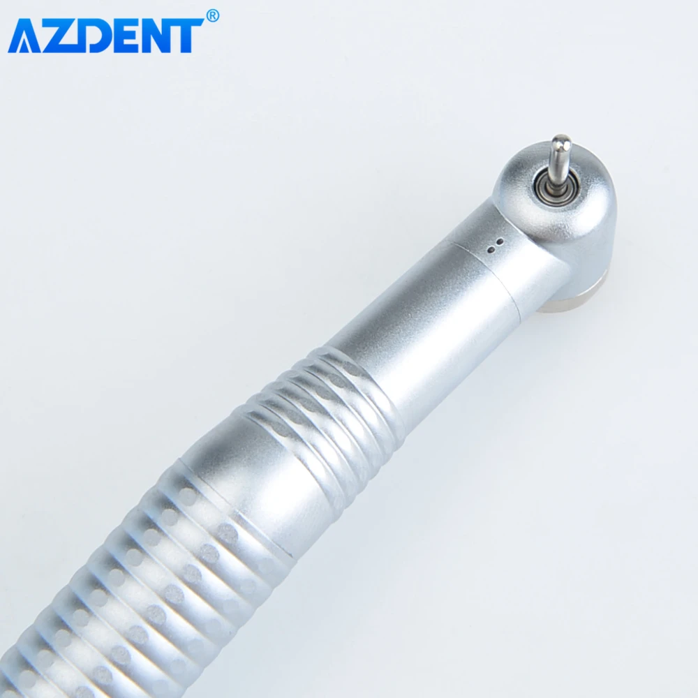 AZDENT Dental High Speed Handpiece Standard Head Push Button Single Way Spray Dentistry Medical Turbine Handpiece