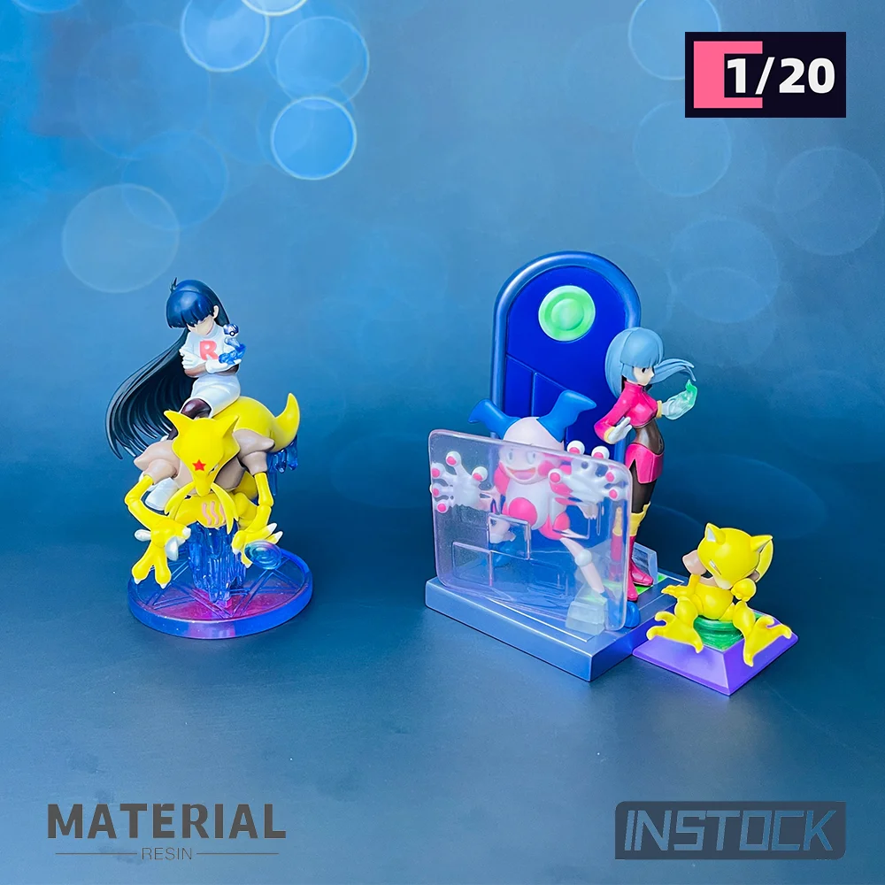 [IN STOCK]1/20 Scale World Figure [LUCKY WINGS] - Sabrina & Kadabra & Mr. Mime & Abra Collection Gift TOYS