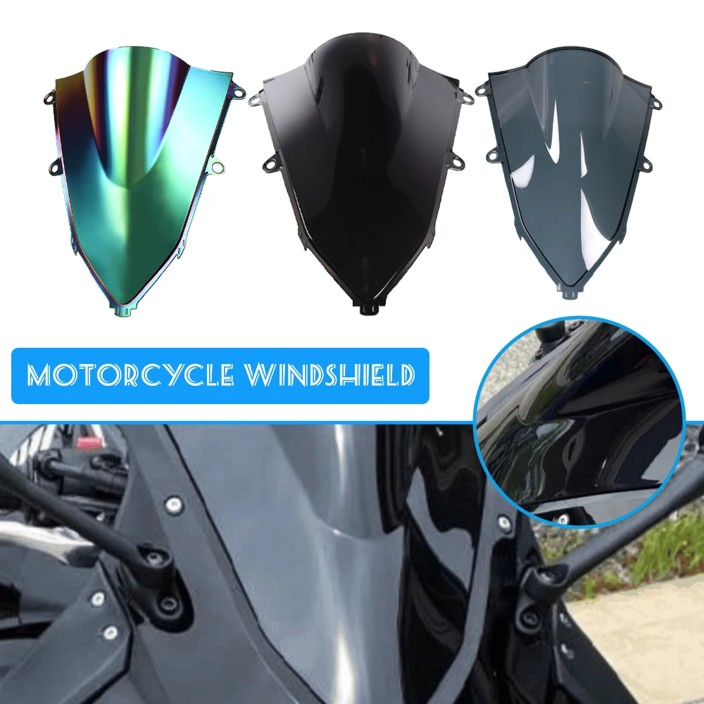 

2023 2024 CBR650R Wind Screen Deflector For HONDA CBR650R CBR650R 2019-2021 2022 2023 2024 Double Bubble Windshield Windscreen