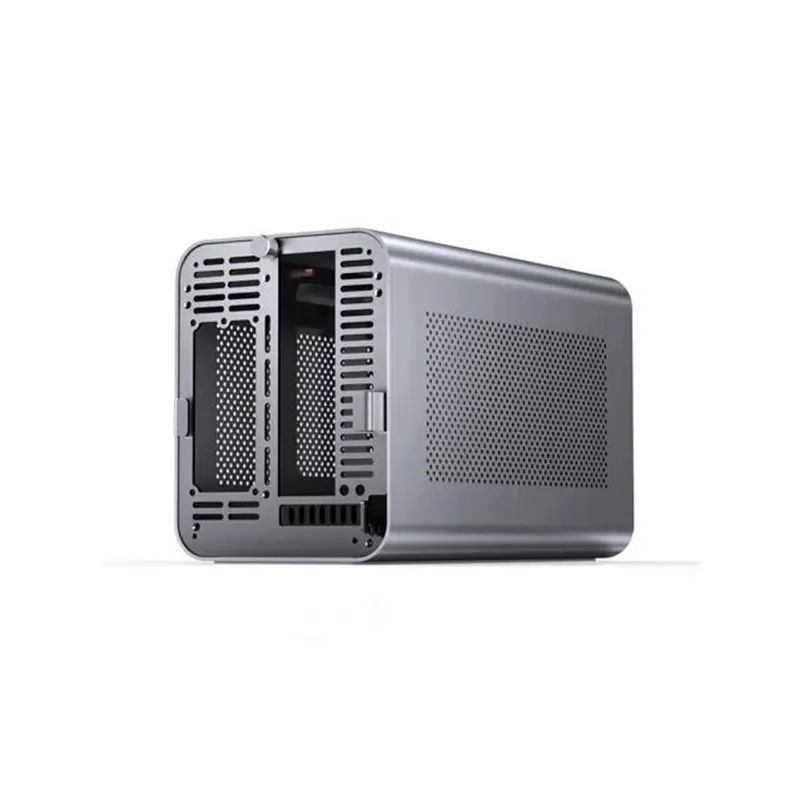 JONSBO N1 NAS ITX MINI Small Case All Aluminum Suitcase Portable HTPC Desktop Computer Empty Chassis