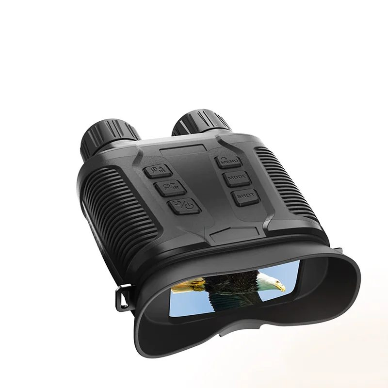 4K Full Color Binoculars Support Photo Video 36MP Night Vision Goggles 10X Optical 8X Zoom 500M Infrared Hunting Telescope