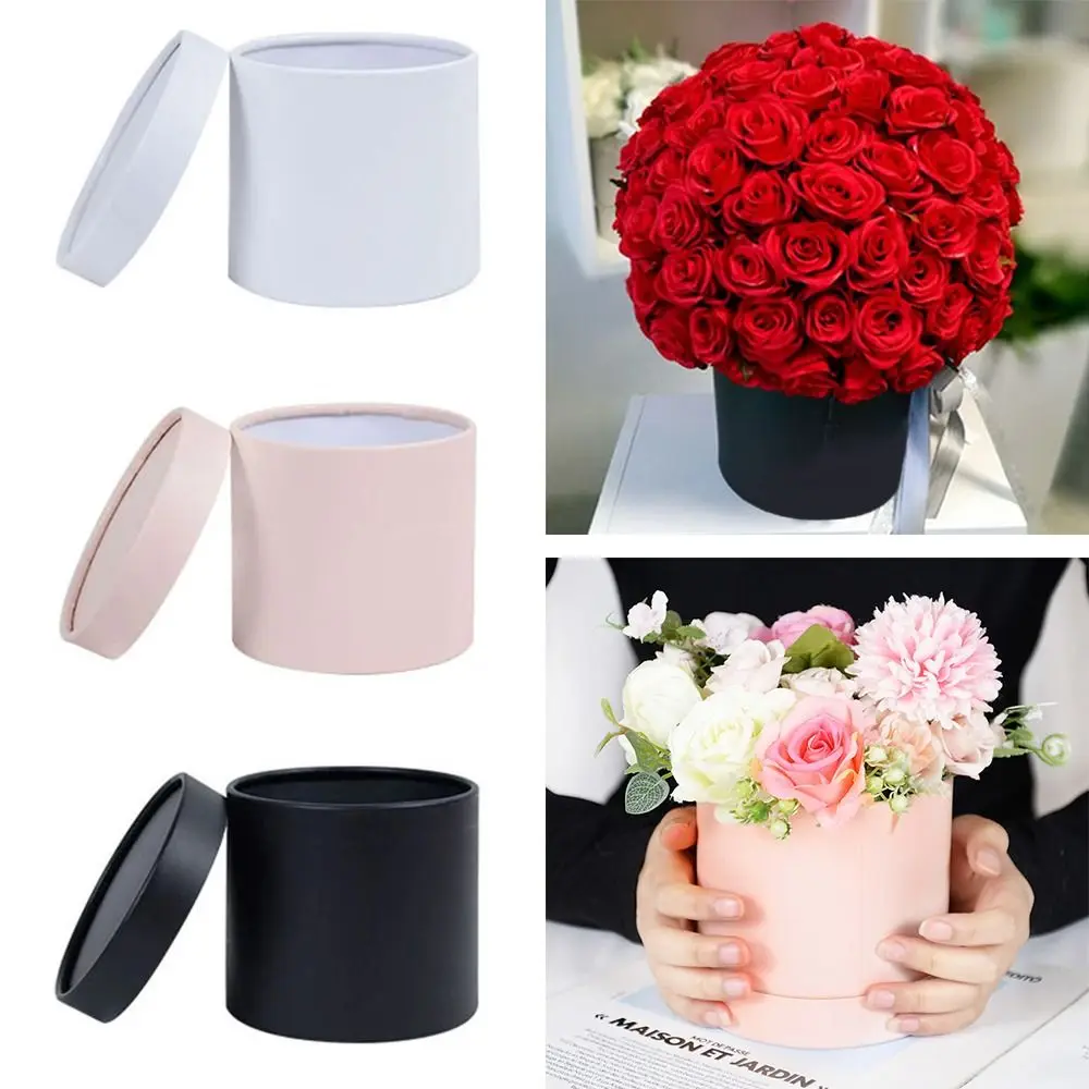 Cajas rectangulares para embalaje de flores, para boda, cumpleaños, Día de San Valentín, caja de regalo de flores, cesta de papel para flores, bolsa para envolver rosas