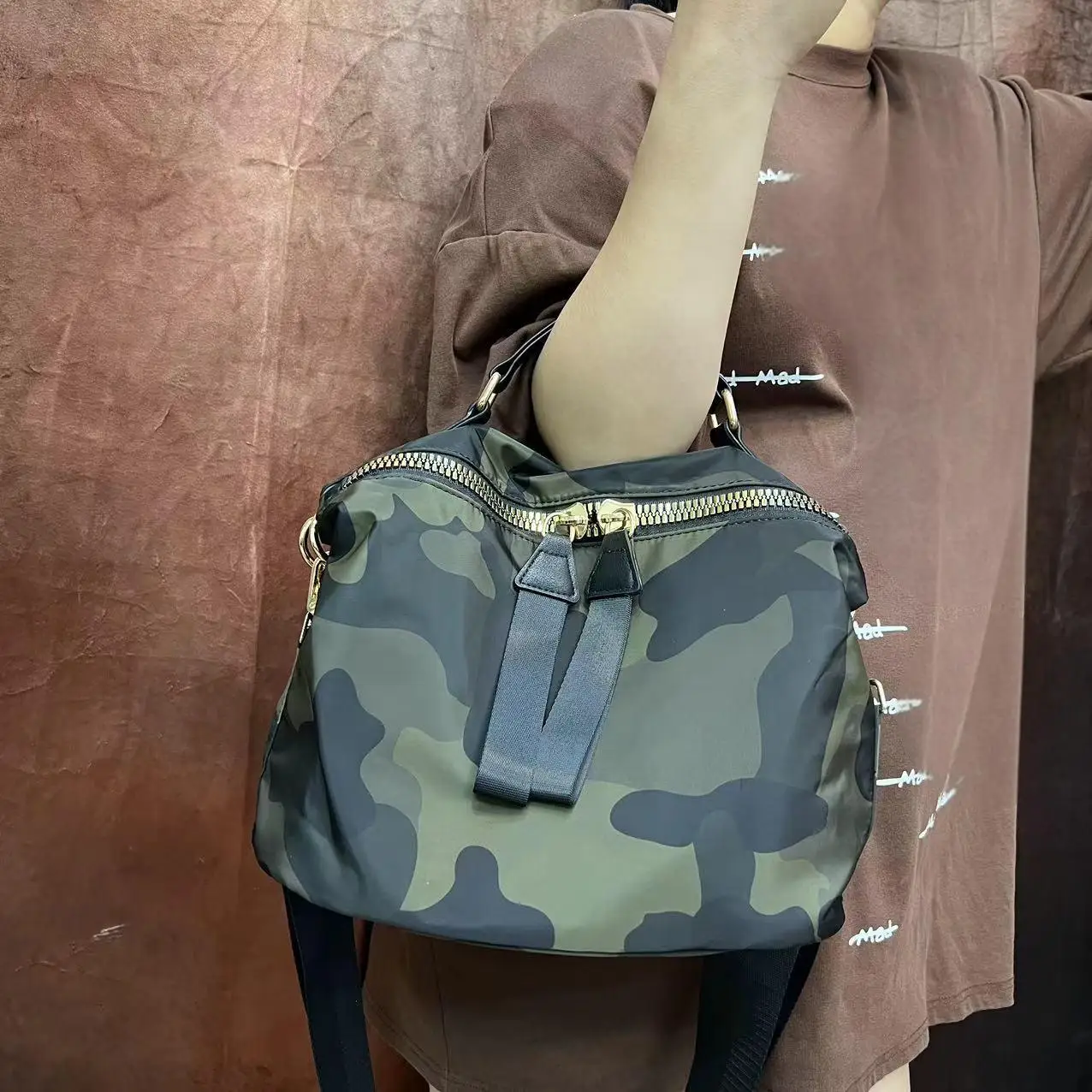 حقيبة يد نسائية أنيقة وخفيفة الوزن ، استخدام يومي ، متعددة الوظائف ، سعة كبيرة ، حقيبة كتف للتوصيل #3