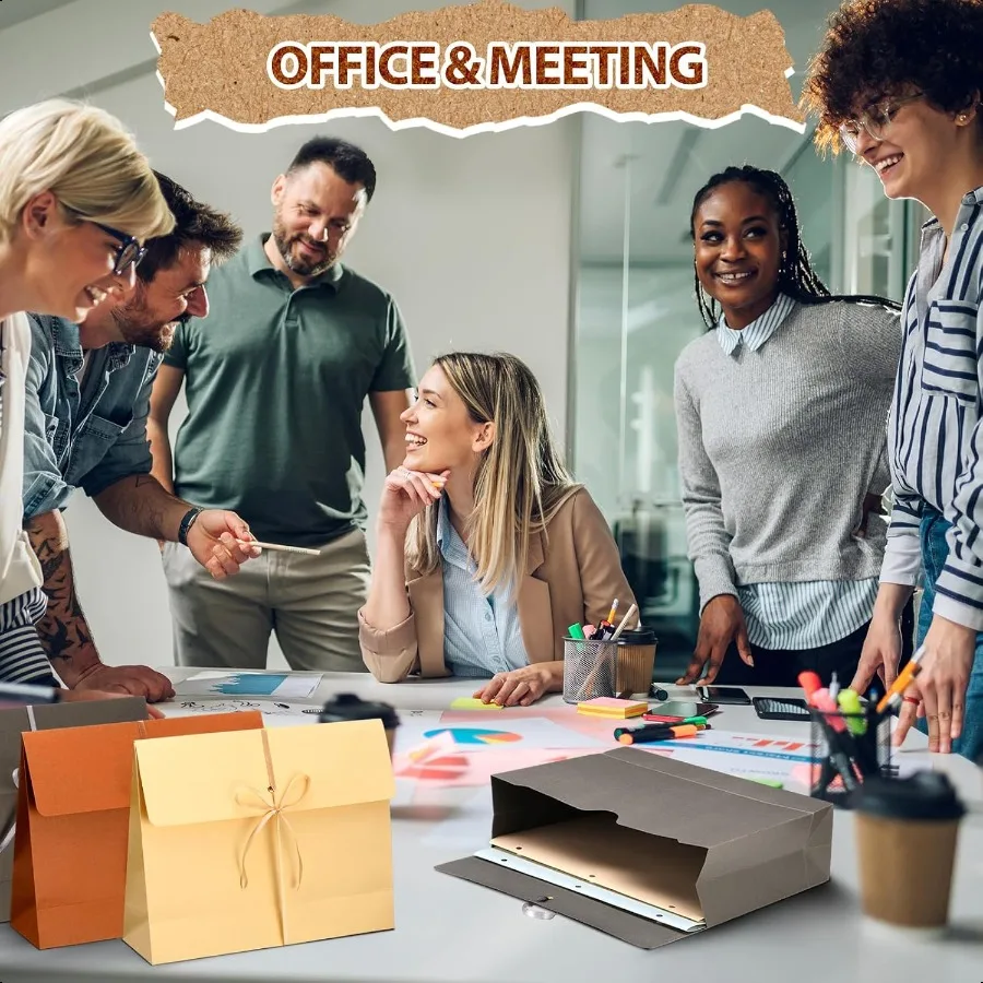 10 แพ็ค 3.5 ''ขยายแฟ้มแจ็คเก็ตกระเป๋าสตางค์แฟ้มโฟลเดอร์ FLAP และสายไฟปิดขนาด Letter กระเป๋ากระดาษสําหรับเอกสาร Stor