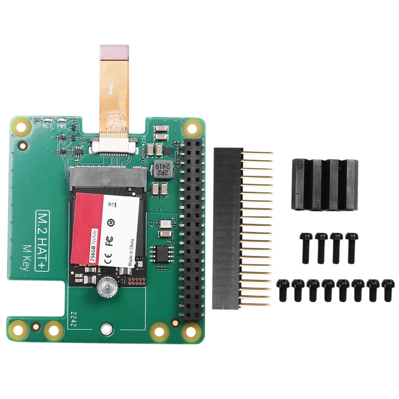 For Raspberry Pi 5 M.2 AI HAT+ Board For Enhanced Machine Learning Capabilities