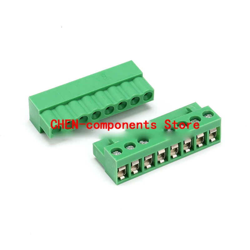 10Pcs HT5.08 HT508K Pluggable Terminal Block Plug Connector 2P 3P 4P 5P 6P 8P Stroom 15A HT3.96MM Terminals Connector Plug