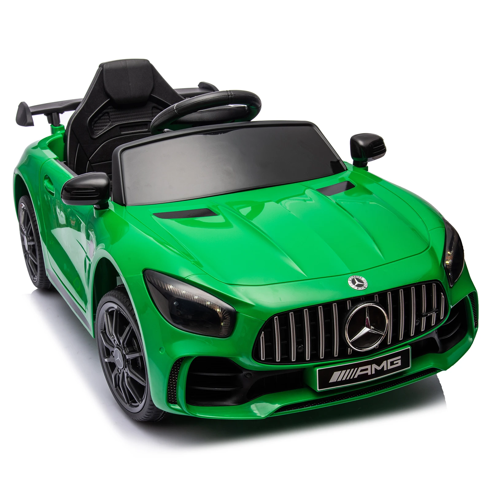 Dual Drive 12V 4.5Ah with 2.4G Remote Control Mercedes-Benz Sports Car Green