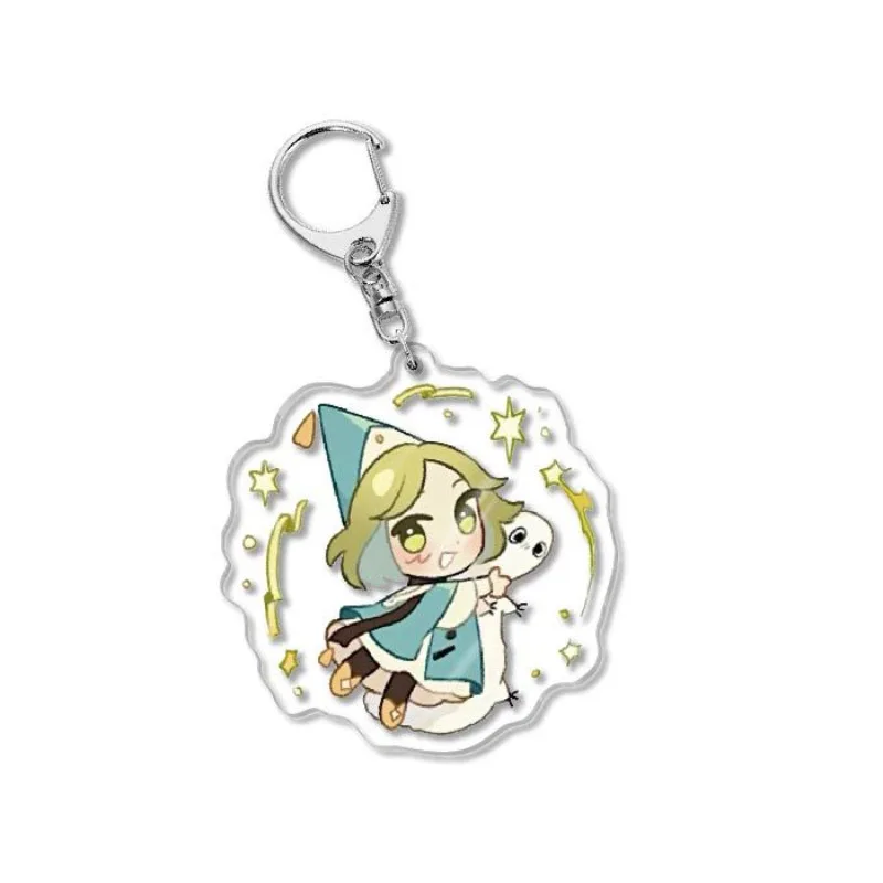 Witch Hat Atelier Anime Peripheral Coco Titia Liche Acrylic Keychain Pendant Accessories Cartoon Fans Collect Gifts Toys view 4