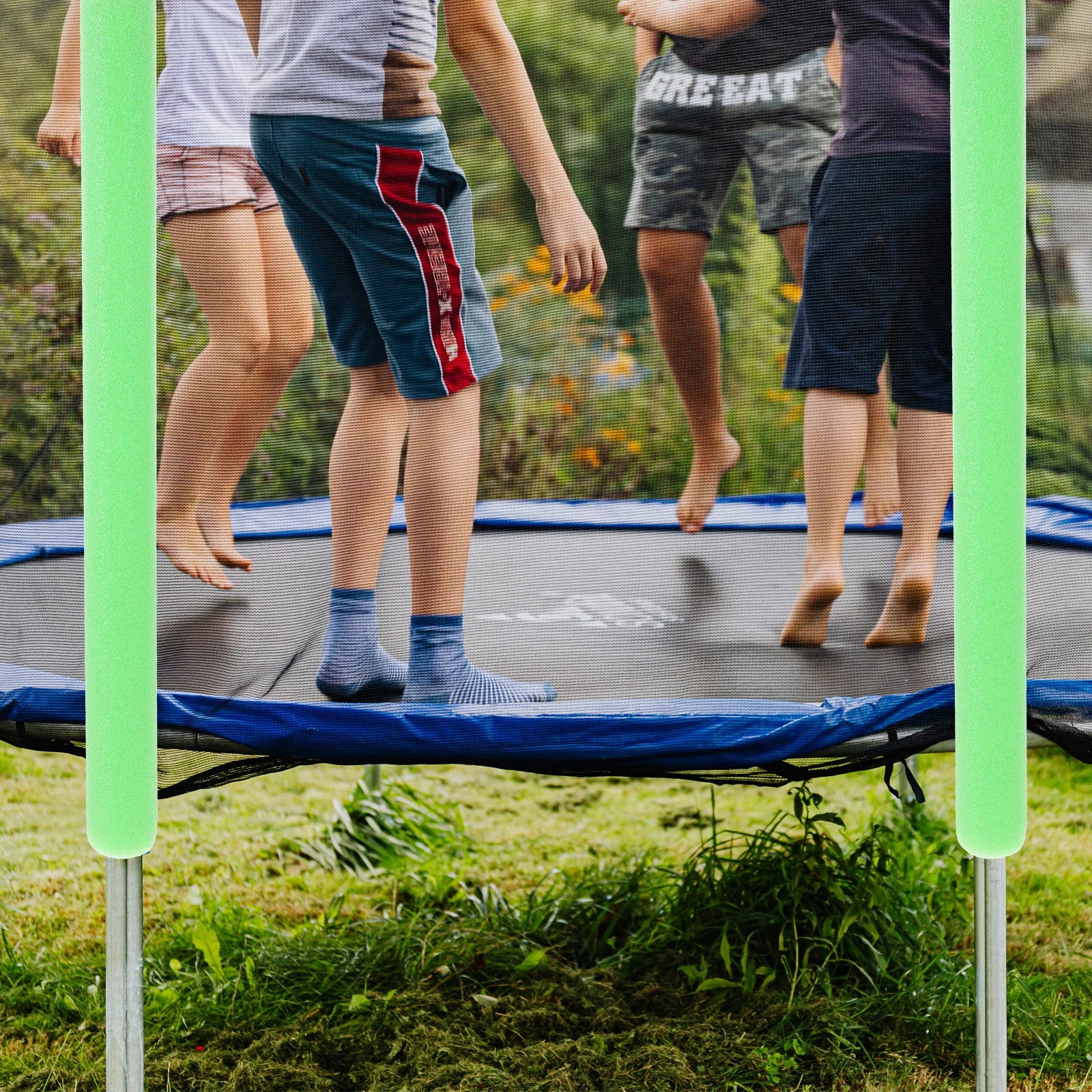 

10Pcs Trampoline Accessories Pole Foam Sleeves Anti-Collision Padding Covers Safe Flexible Protective Tubes for Metal Poles