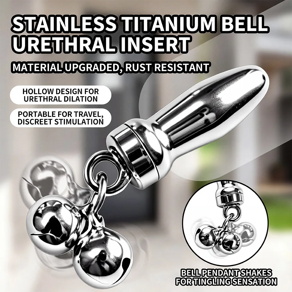 Stainless Steel Urethral Dilator Urethra Sounding Hollow Urethral Stimulate Plug Delayed Ejaculation Men Masturbator Sex Toy view 2