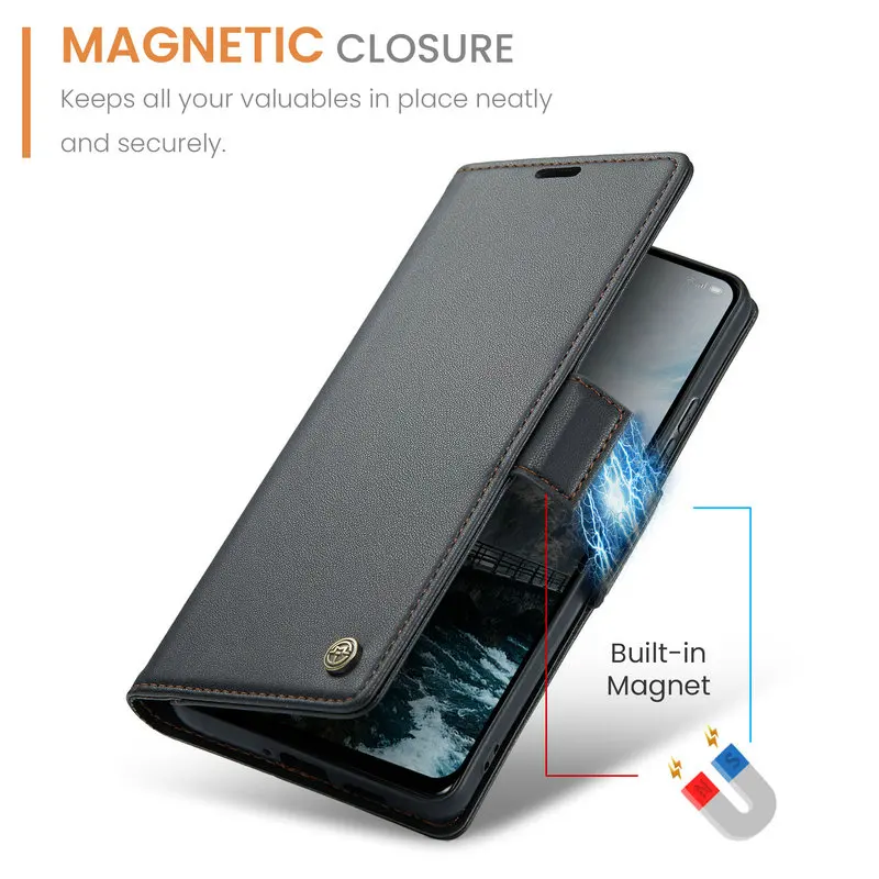 For OPPO Reno 13 Pro 5G 4G 2025 Luxury Case RFID Leather Wallet Magnetic Funda Reno 13F Case Reno13 F Reno13F 13Pro Book Cover