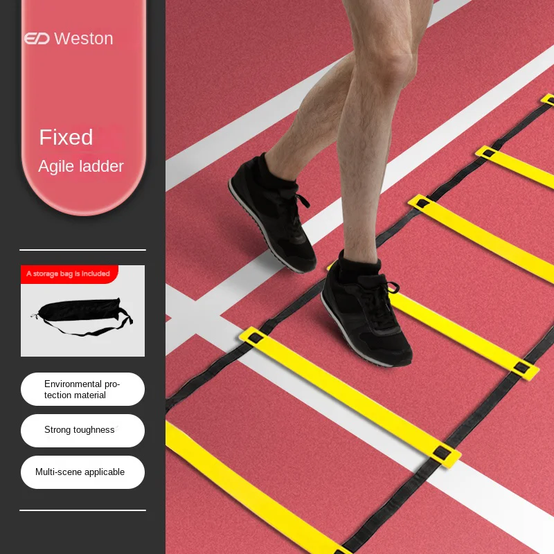 Multi-Function Sports Training Equipment Agility Quick Exercise Rope Ladder Speed Agility Training Athletic